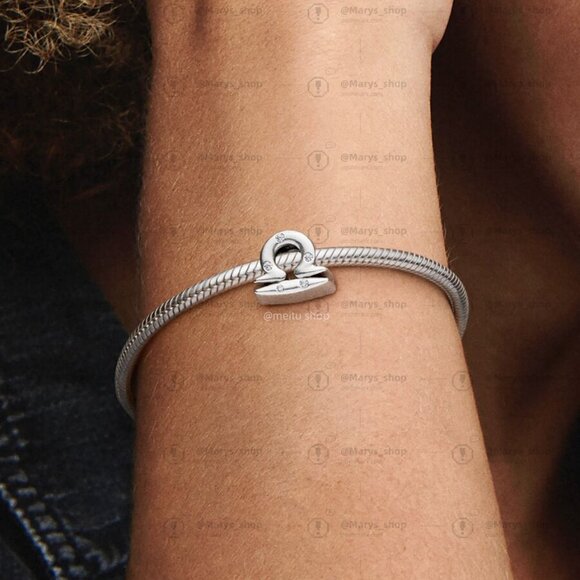 Pandora Sparkling Libra Zodiac Charm|Pendant - Picture 2 of 2